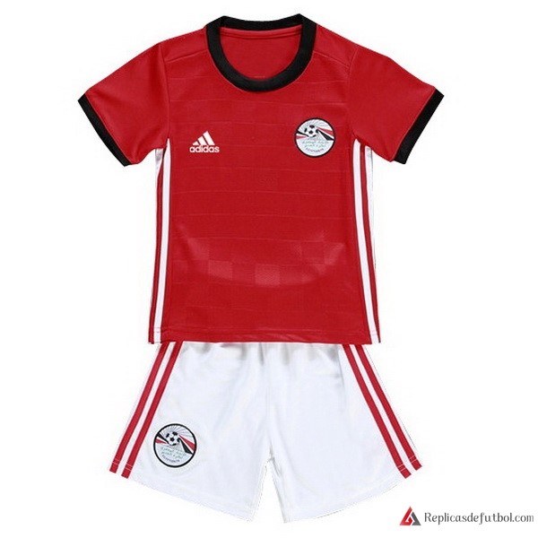 Camiseta Seleccion Egipto Primera equipación Niños 2018 Rojo